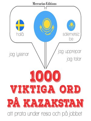 cover image of 1000 viktiga ord på Kazakstan